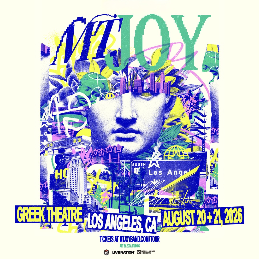 MEMBERS ONLY: Mt. Joy at Greek Theatre on Friday, August 21, 2026